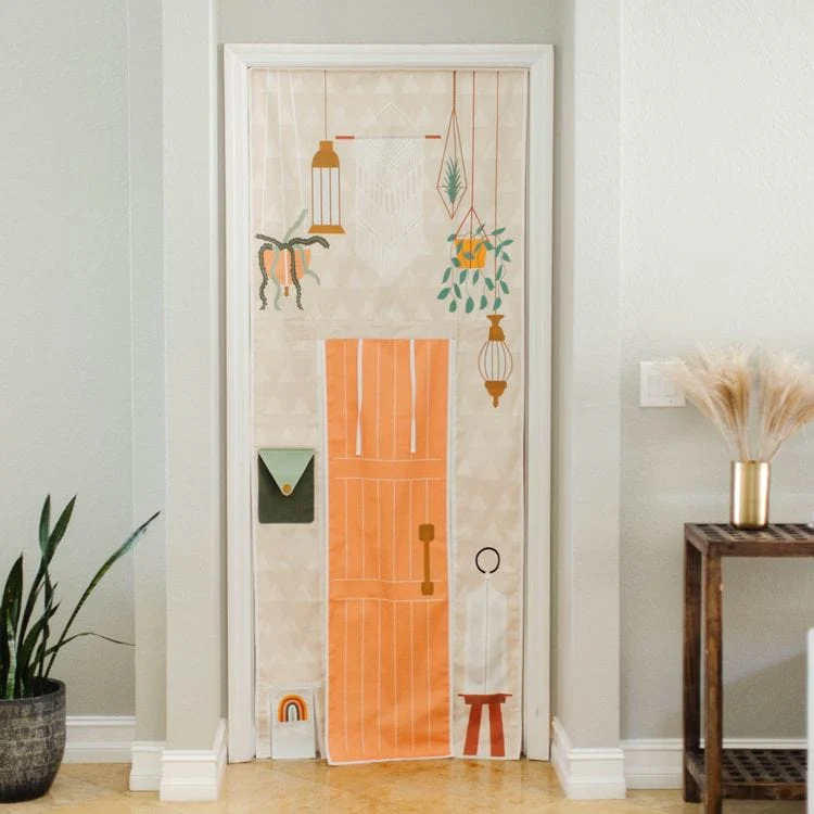 Boho Tea House Doorway Storefront - Image 2