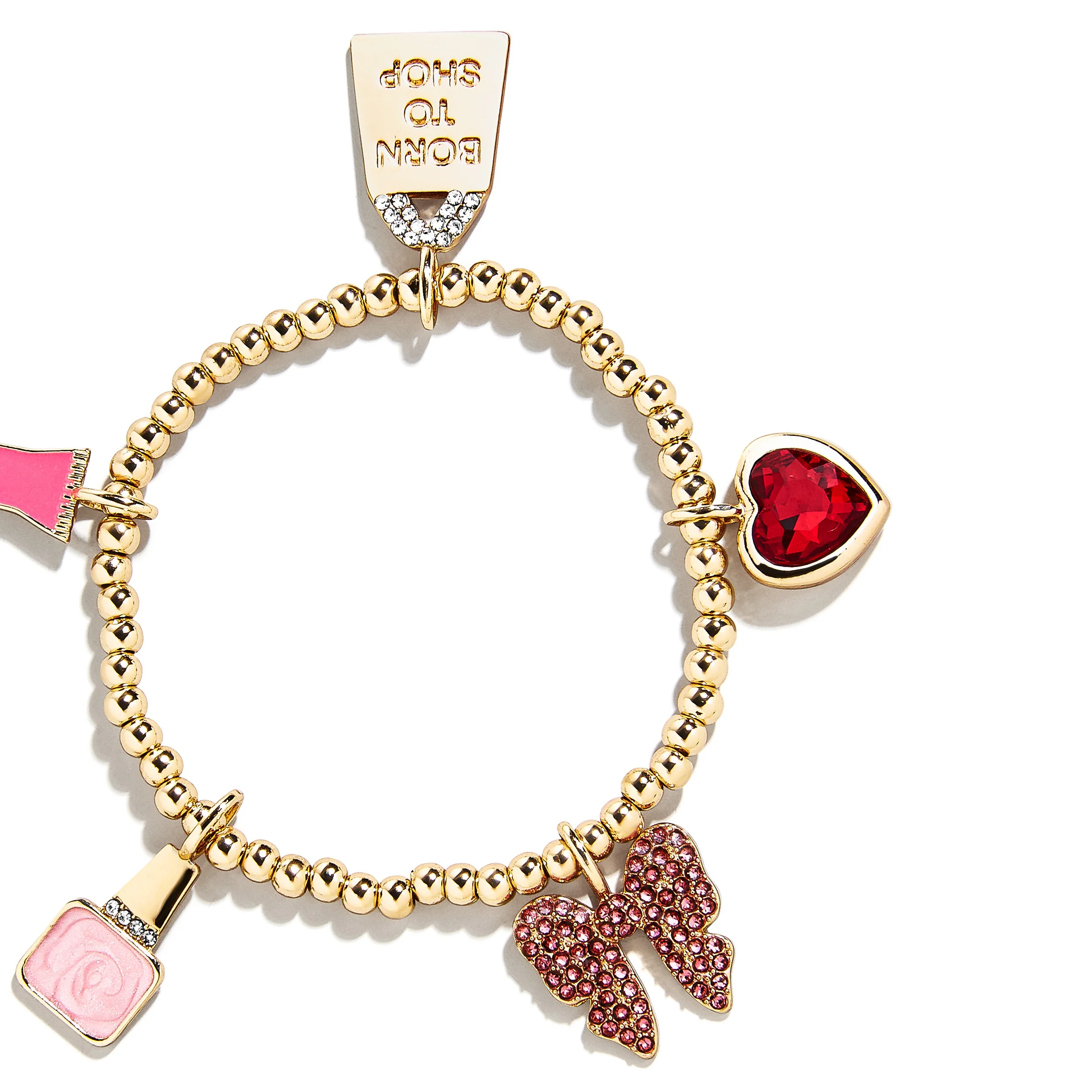 Born To Shop Kids' Charm Bracelet - Image 2