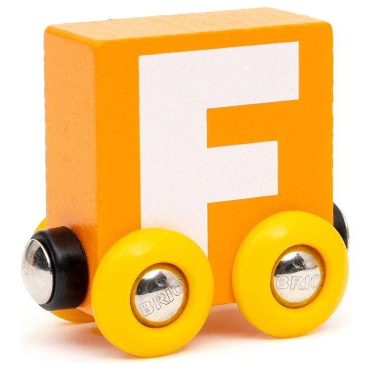 Brio Alphabet Letter Train - "F"