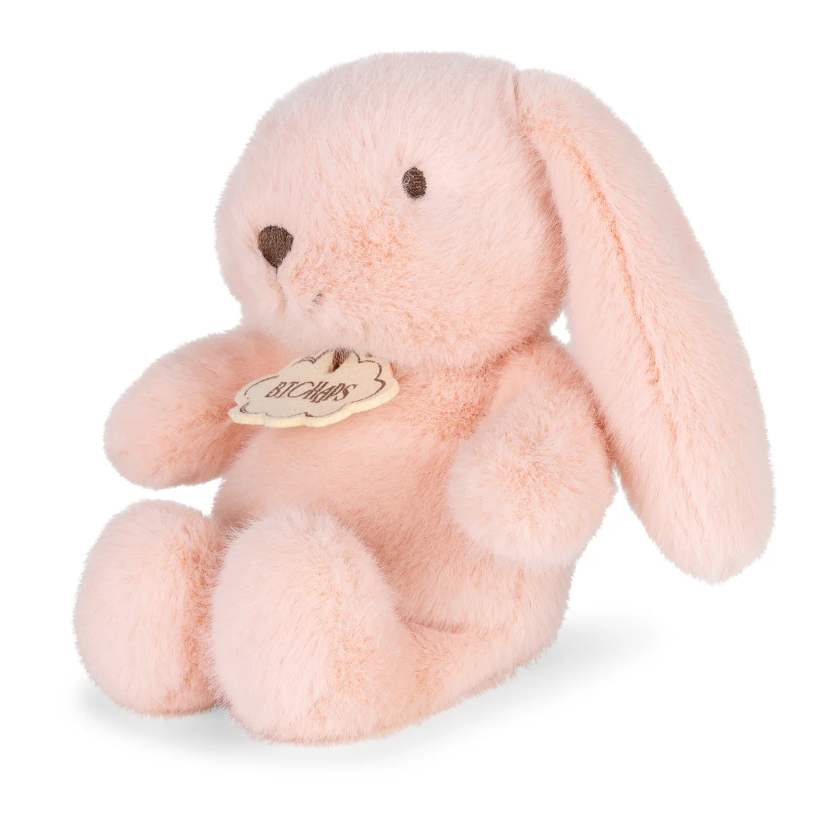 BT Chaps Bubbles Bunny ECO Pink Plush - 7" - Image 3