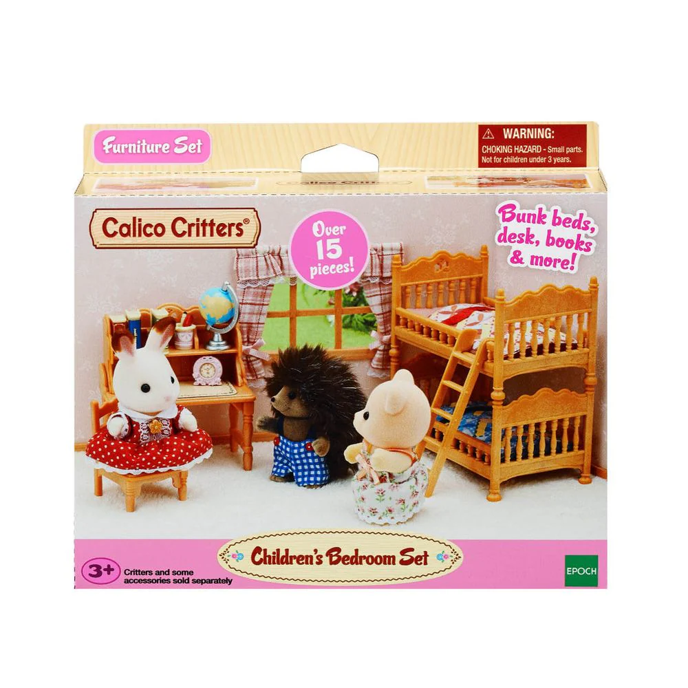 Calico Critters Children's Bedroom Set, Dollhouse Furniture and Accessories - Image 2