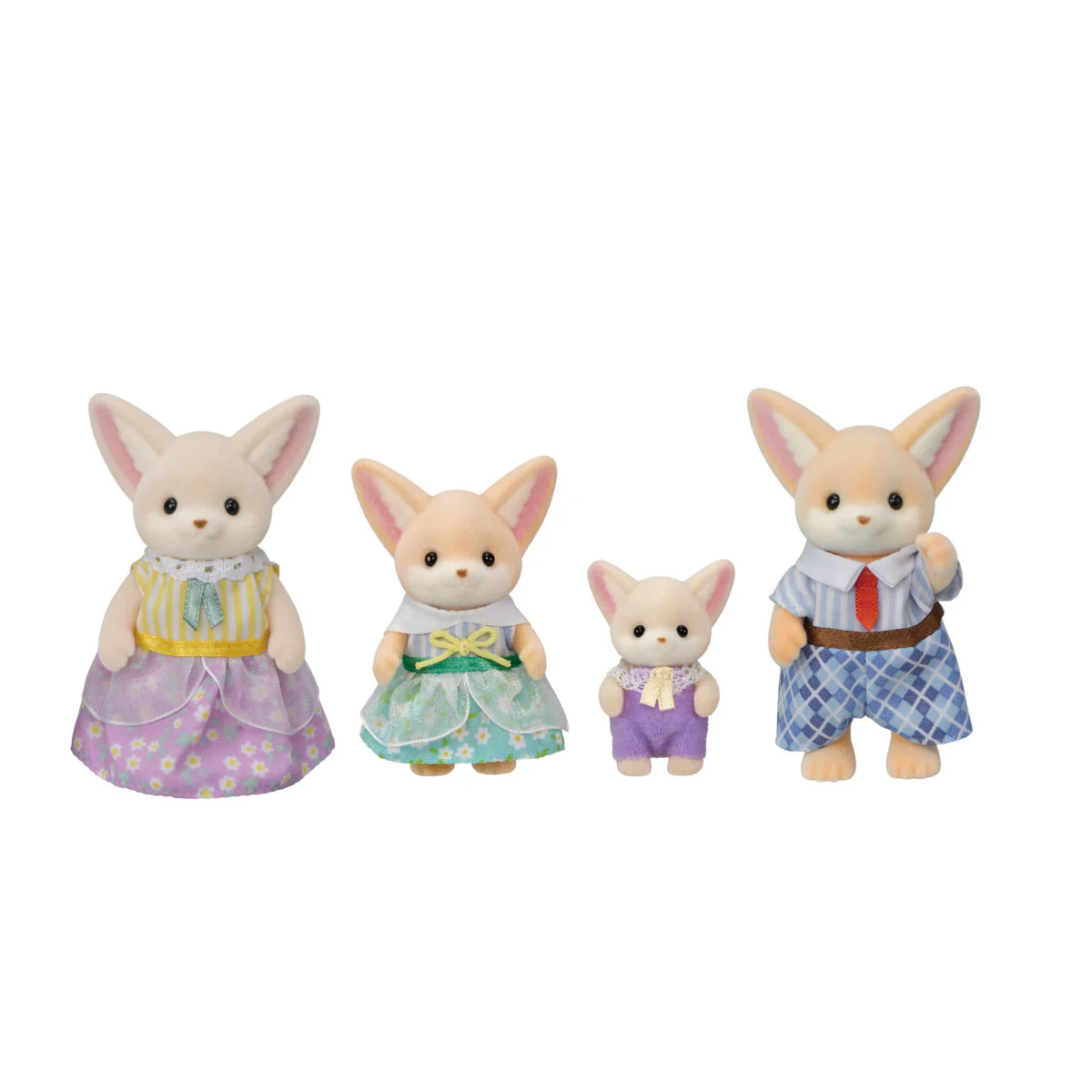 Calico Critters Fennec Fox Family Collectible Doll Figures