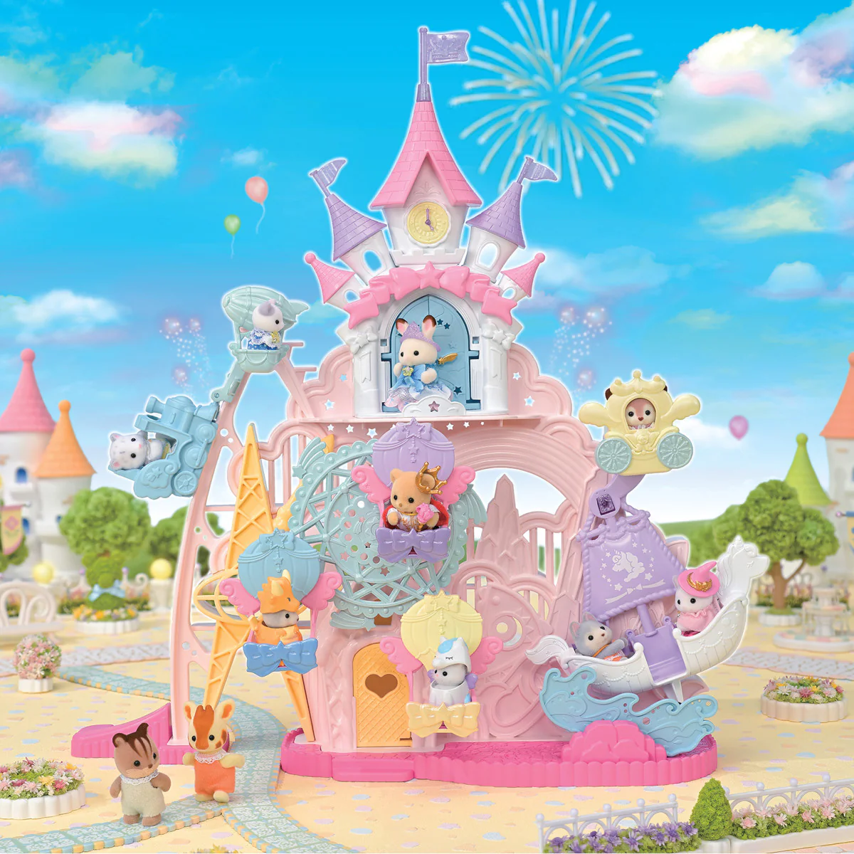 Calico Critters  Home  New Baby Dream Amusement Park Playset - Image 2