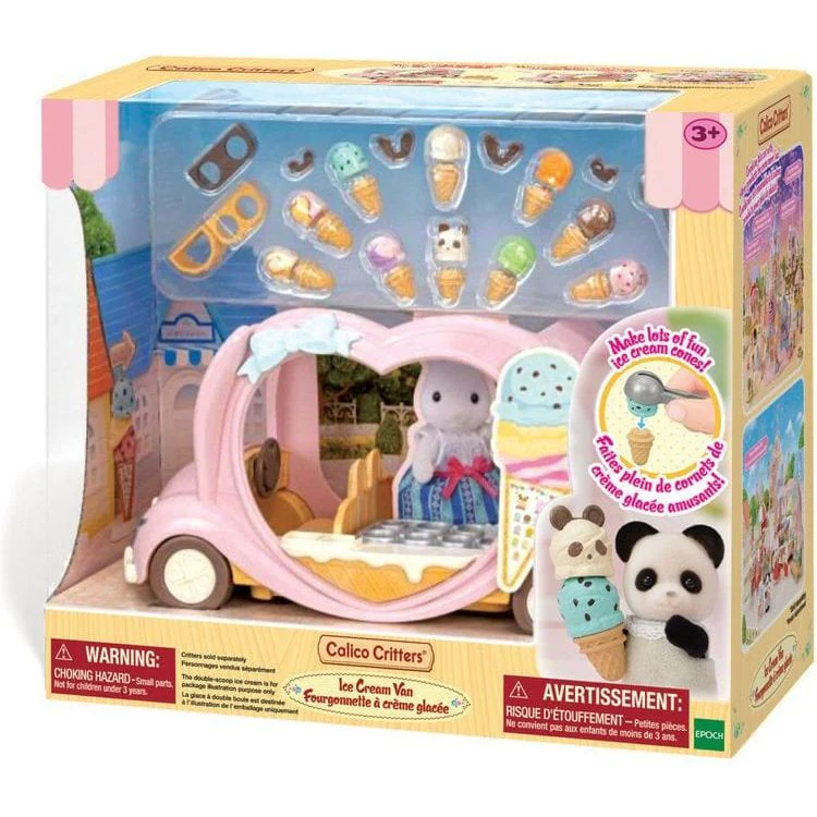Calico Critters Ice Cream Van, Toy Vehicle for Dolls - Image 2