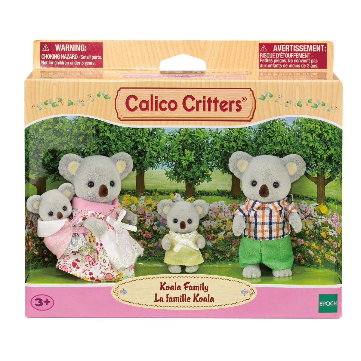 Calico Critters Koala Family Collectible Doll Figures - Image 2