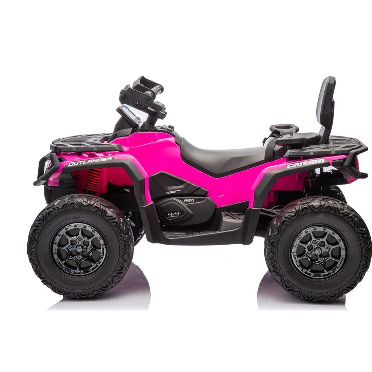 Can Am Outlander 24V 4x4 2-Seater Ride on Car - Pink - Image 9
