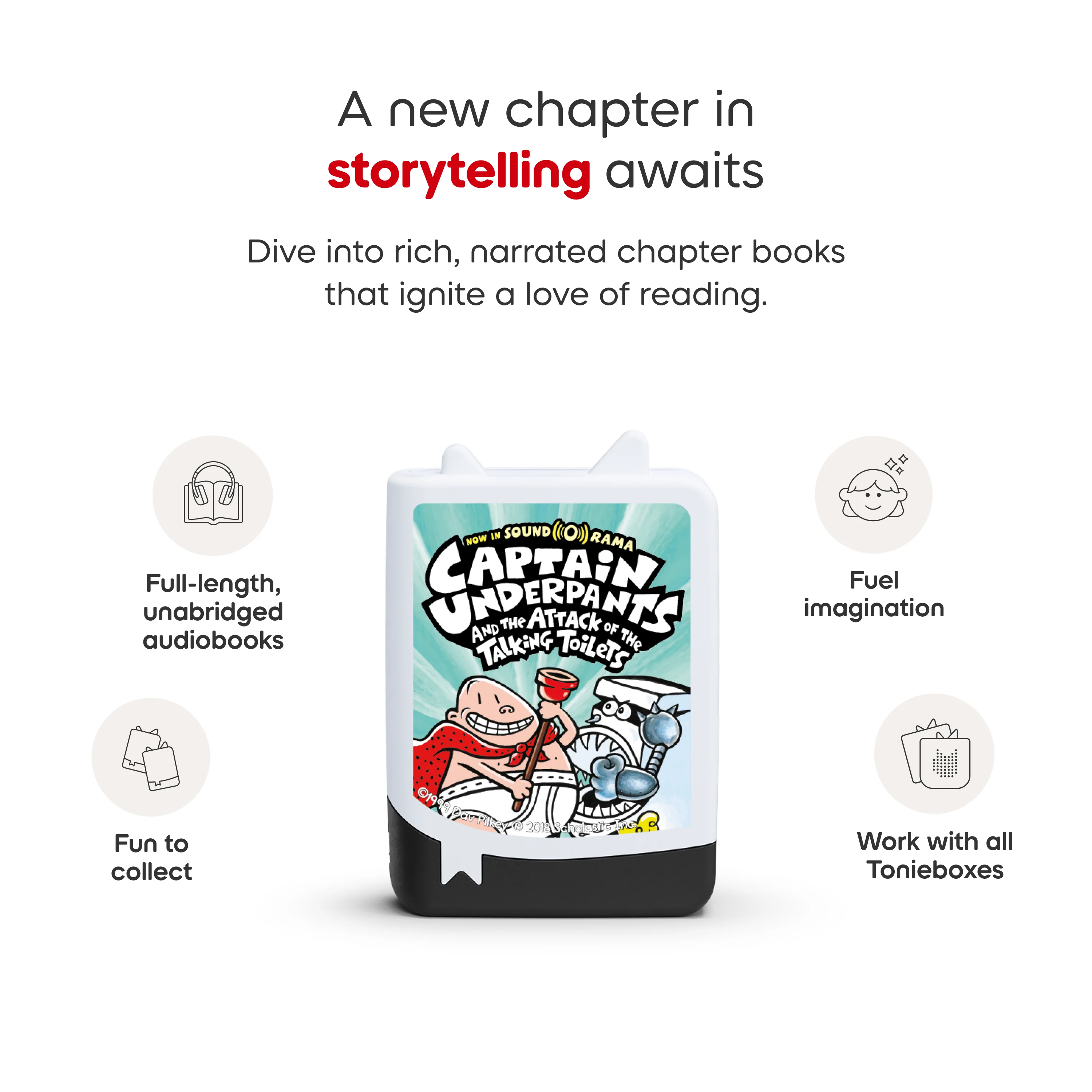 Captain Underpants Audiobook Tonies - 4 Pack - Image 5