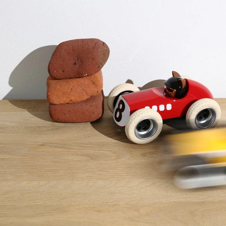 Egg Roadster Hardy Car Toy - Red - Image 4
