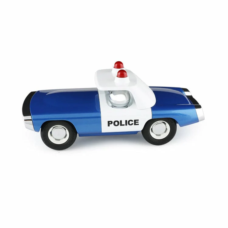 Maverick Heat Police Car Toy - Blue