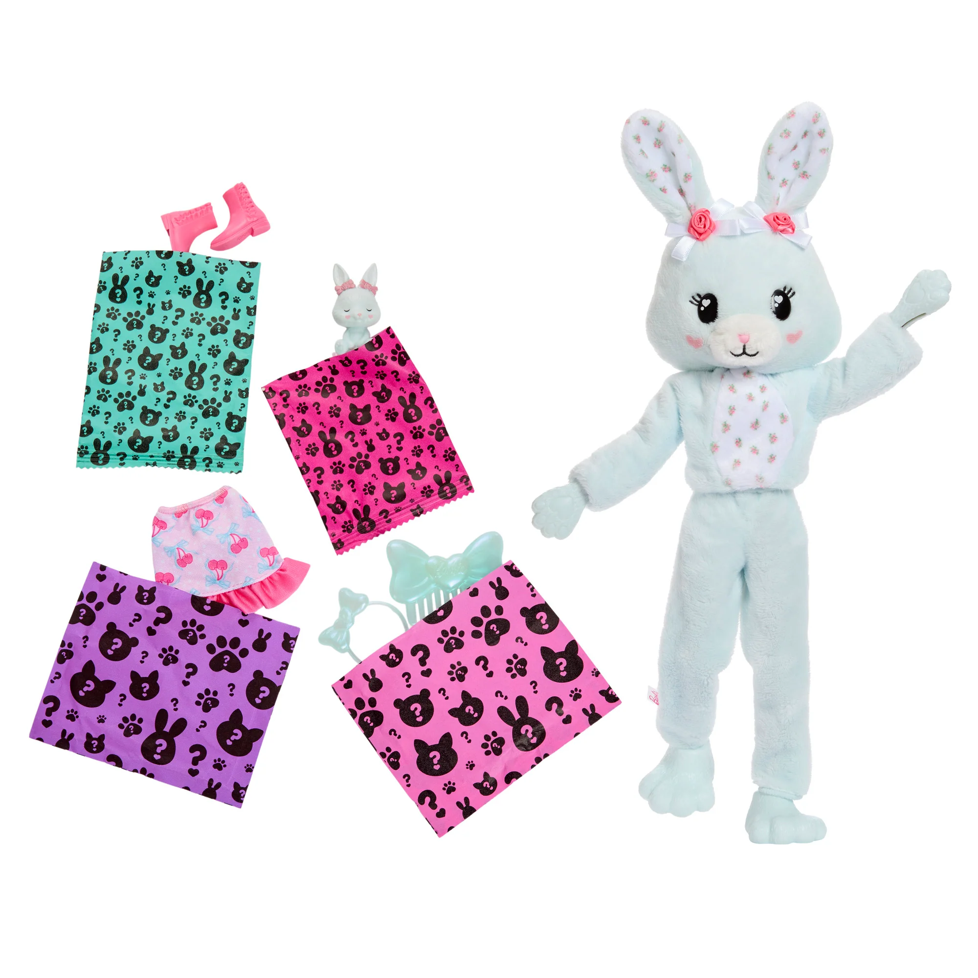 Care Bears Barbie Cutie Reveal Doll - Bunny - Image 3