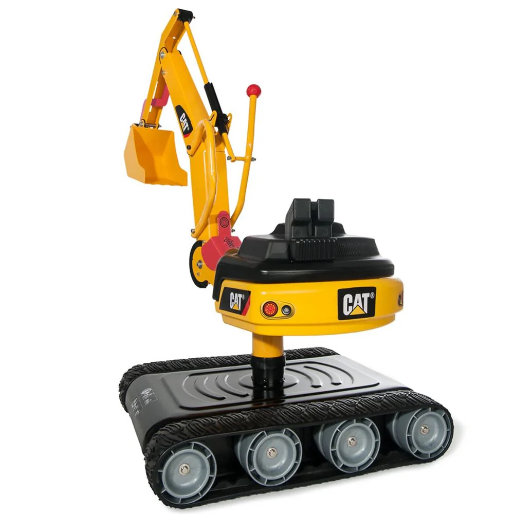 CAT Metal Ride-On Digger - Image 3