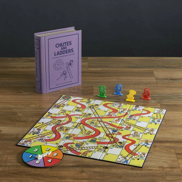 Chutes & Ladders Vintage Bookshelf Edition - Image 2