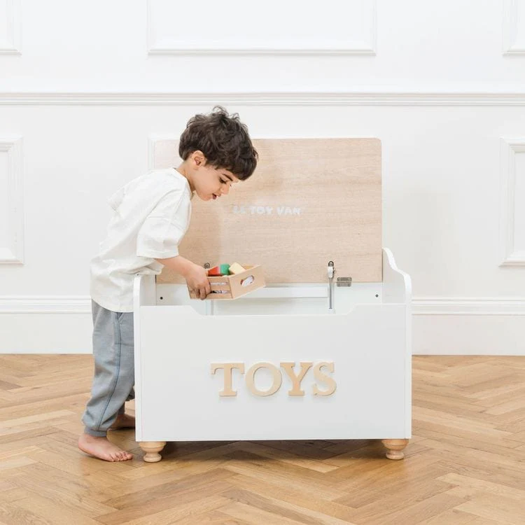 Classic Wooden Toy Chest - Image 2