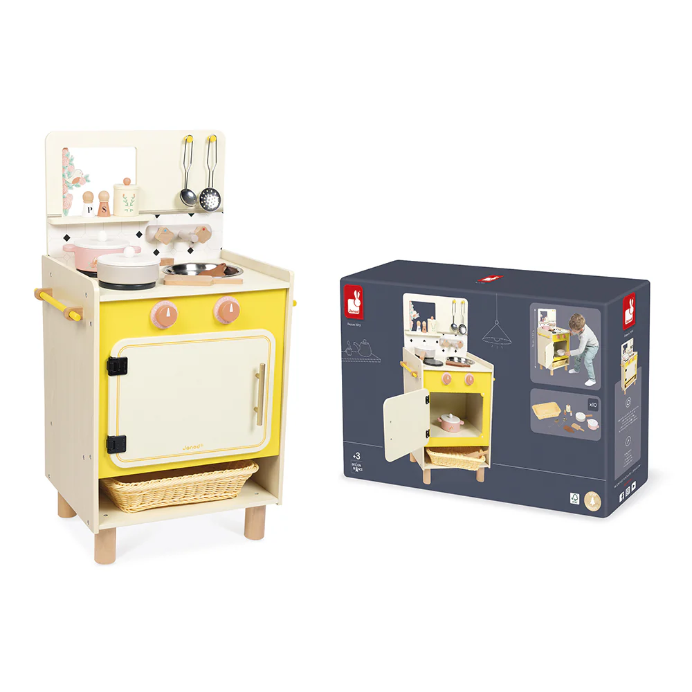 Cottage Chic Compact Cooker Kitchen - Image 2