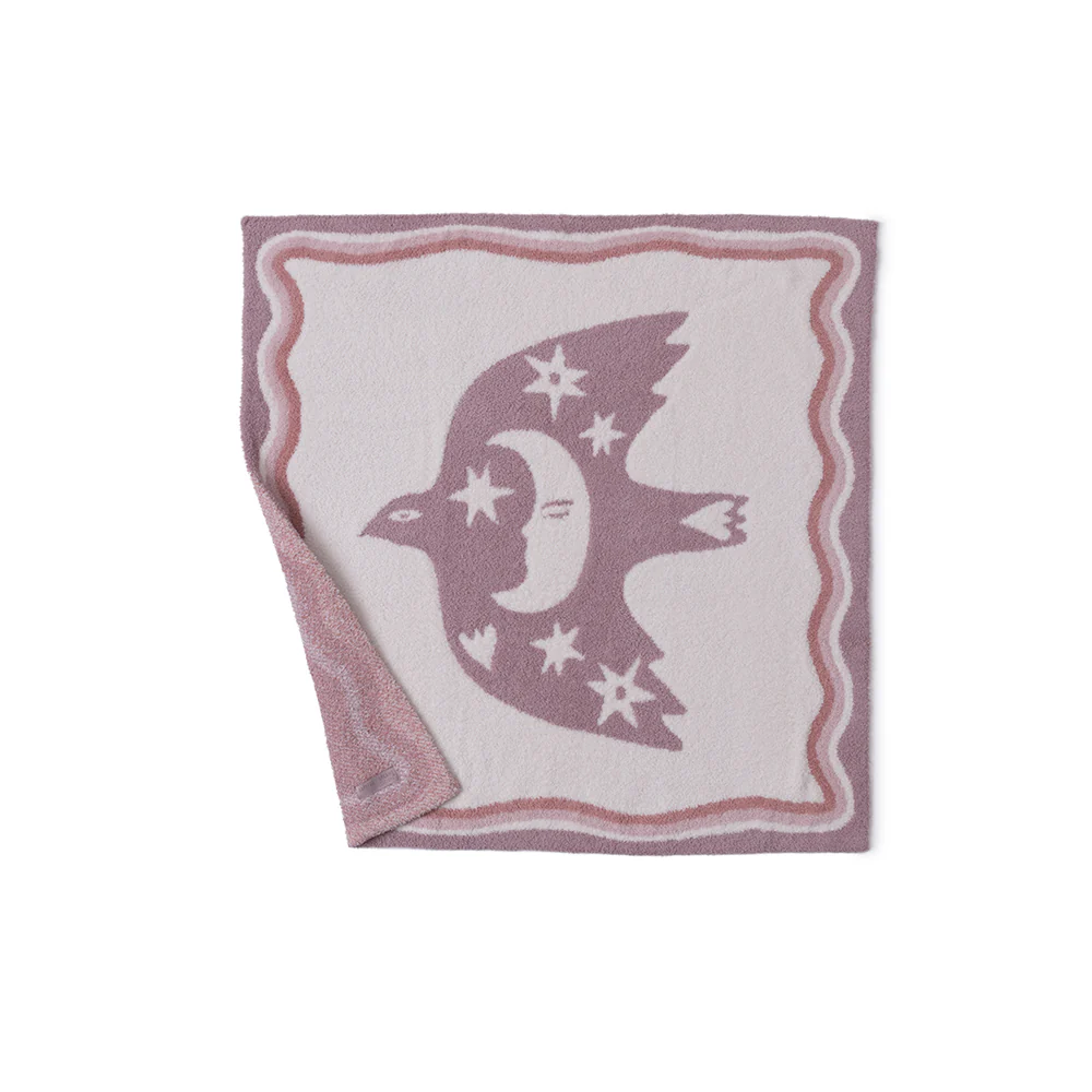 CozyChic Desert Bird Receiving Blanket - Teaberry Multi - Image 3