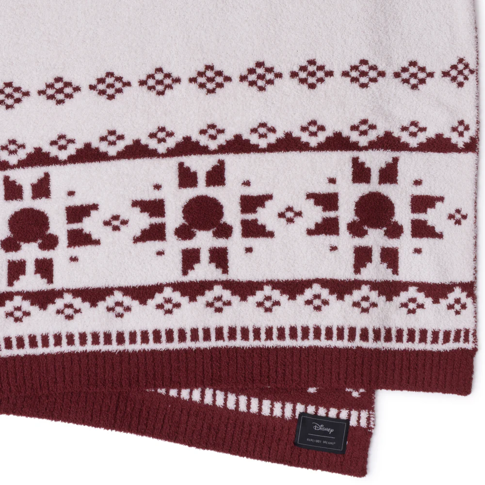 CozyChic Disney Mickey Fair Isle Throw - Image 2