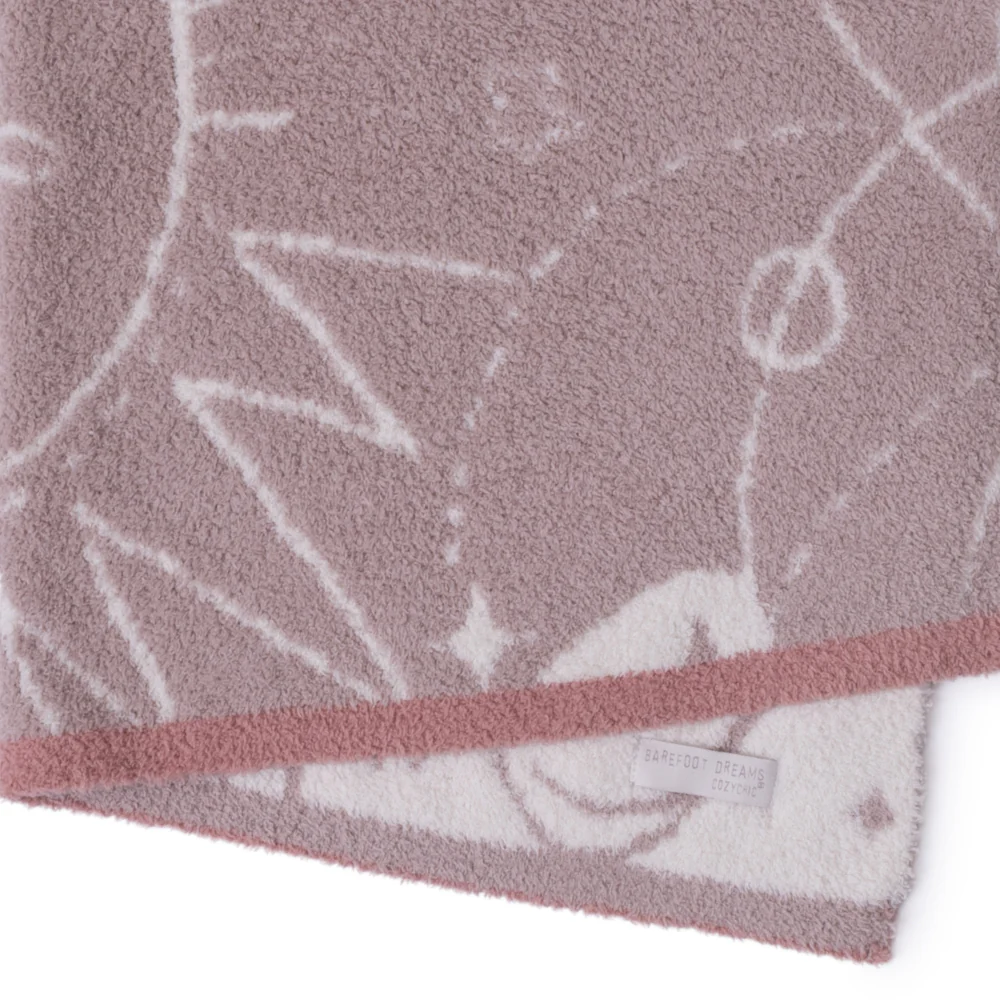 CozyChic Stellar Stroller Blanket - Dusty Mauve Multi - Image 2