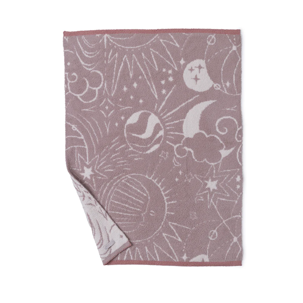 CozyChic Stellar Stroller Blanket - Dusty Mauve Multi - Image 3
