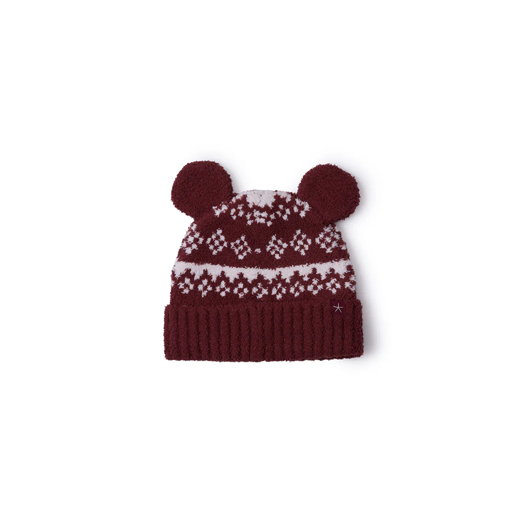 CozyChic Unisex Adult Disney Mickey Fair Isle Beanie - Image 2