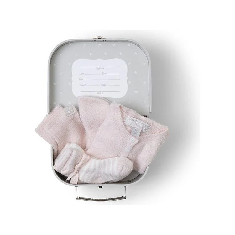 Cozychic Lite Girls Heirloom Newborn Set - Pink - Image 2