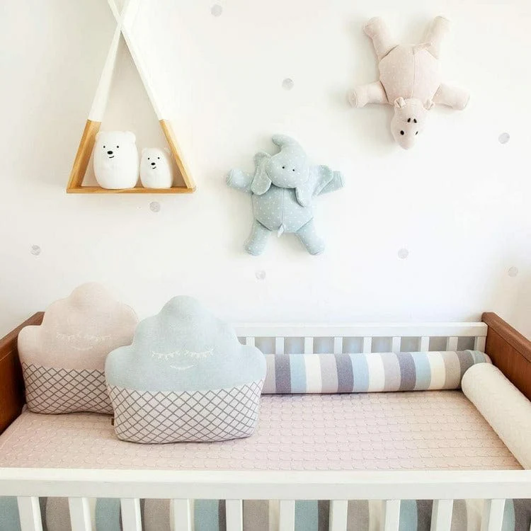 Light Blue Cupcake Pillow - Image 5