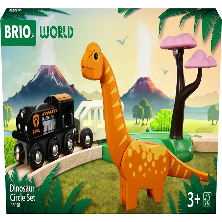 Dinosaur Circle Train Set - Image 2