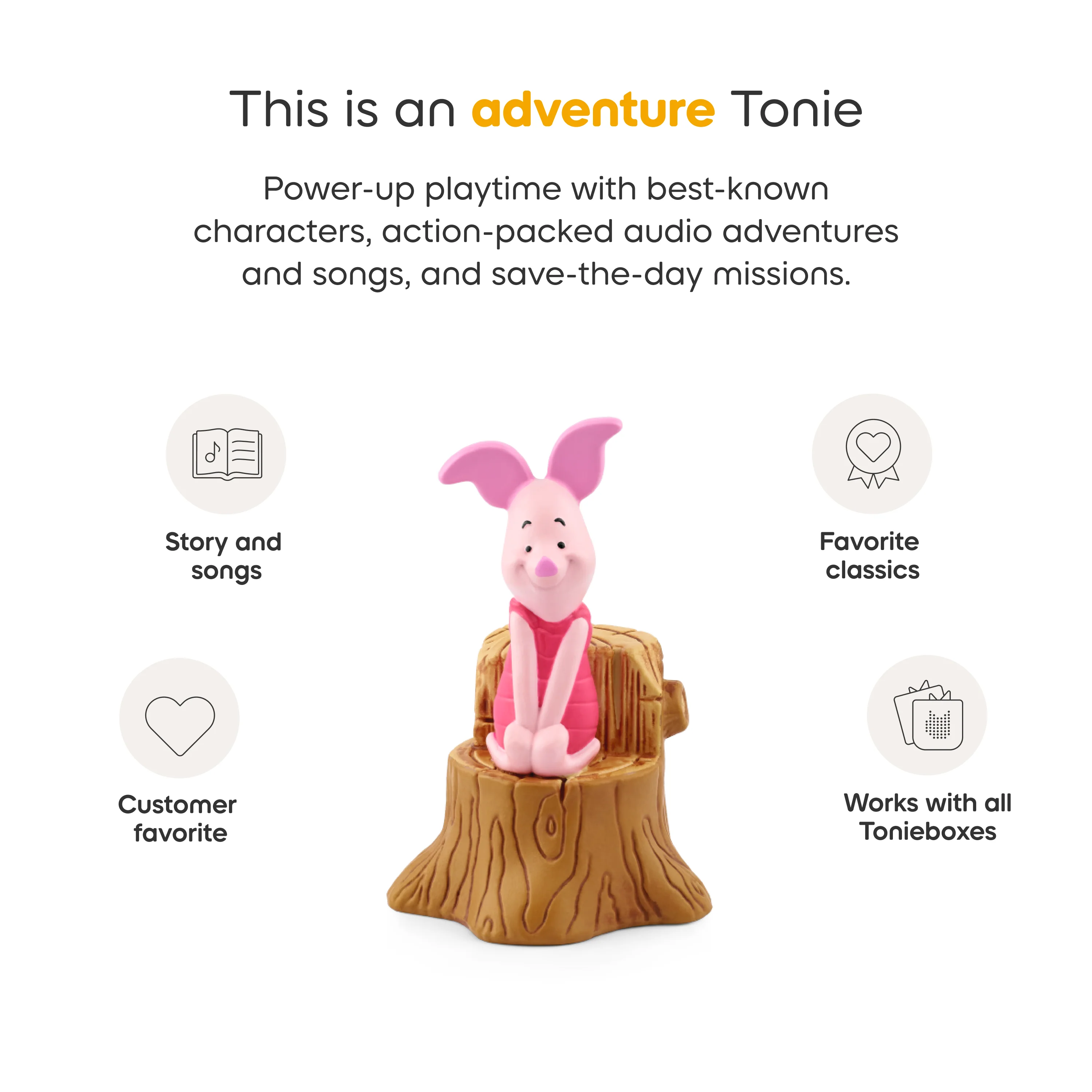Disney Winnie the Pooh: Piglet Tonie - Image 2