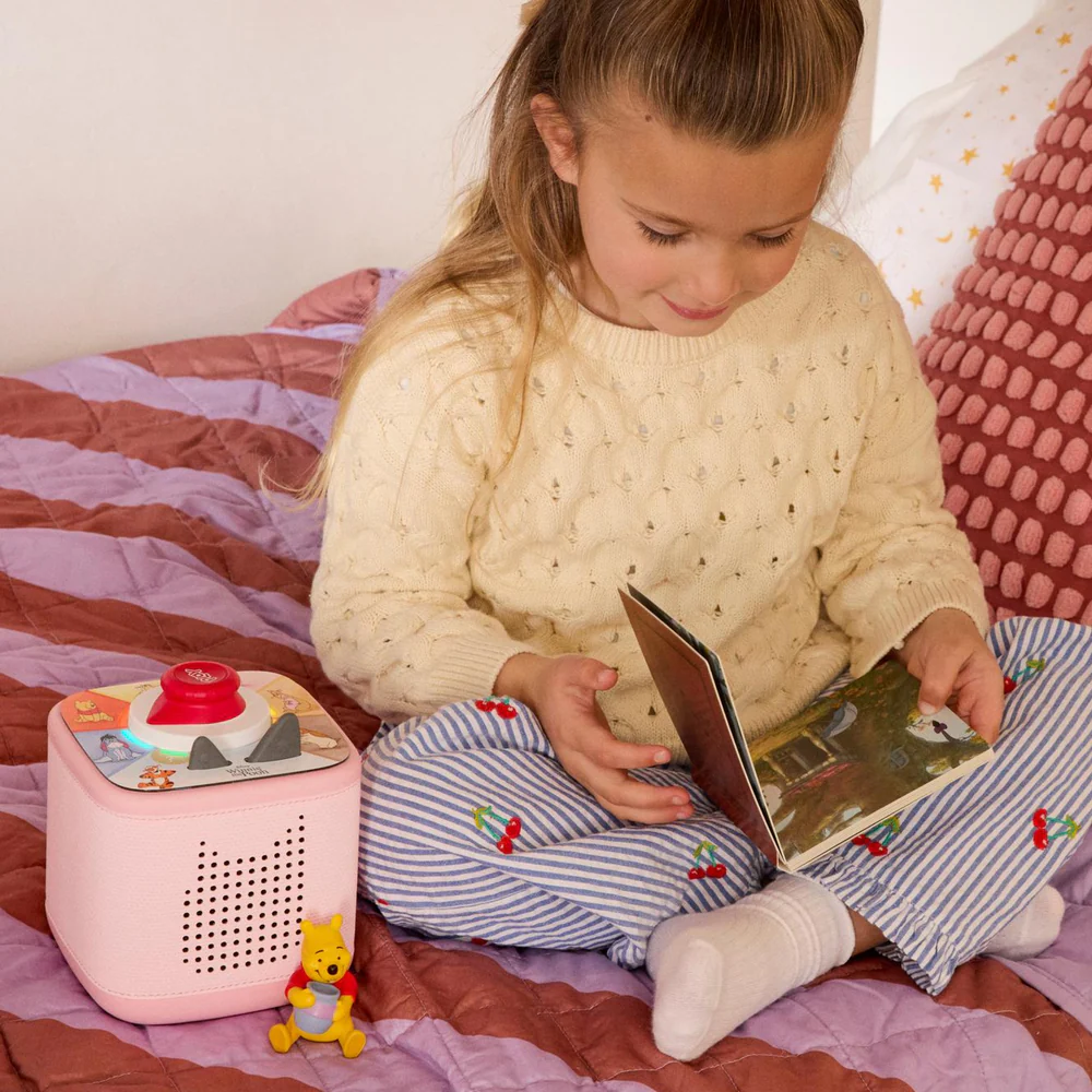 Tonies Disney Winnie the Pooh Toniebox 2 Play Set - Cloud Pink - Image 2