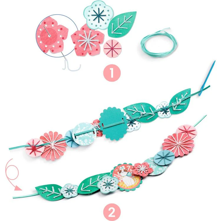 DIY Flora Necklace Craft Kit - Image 2