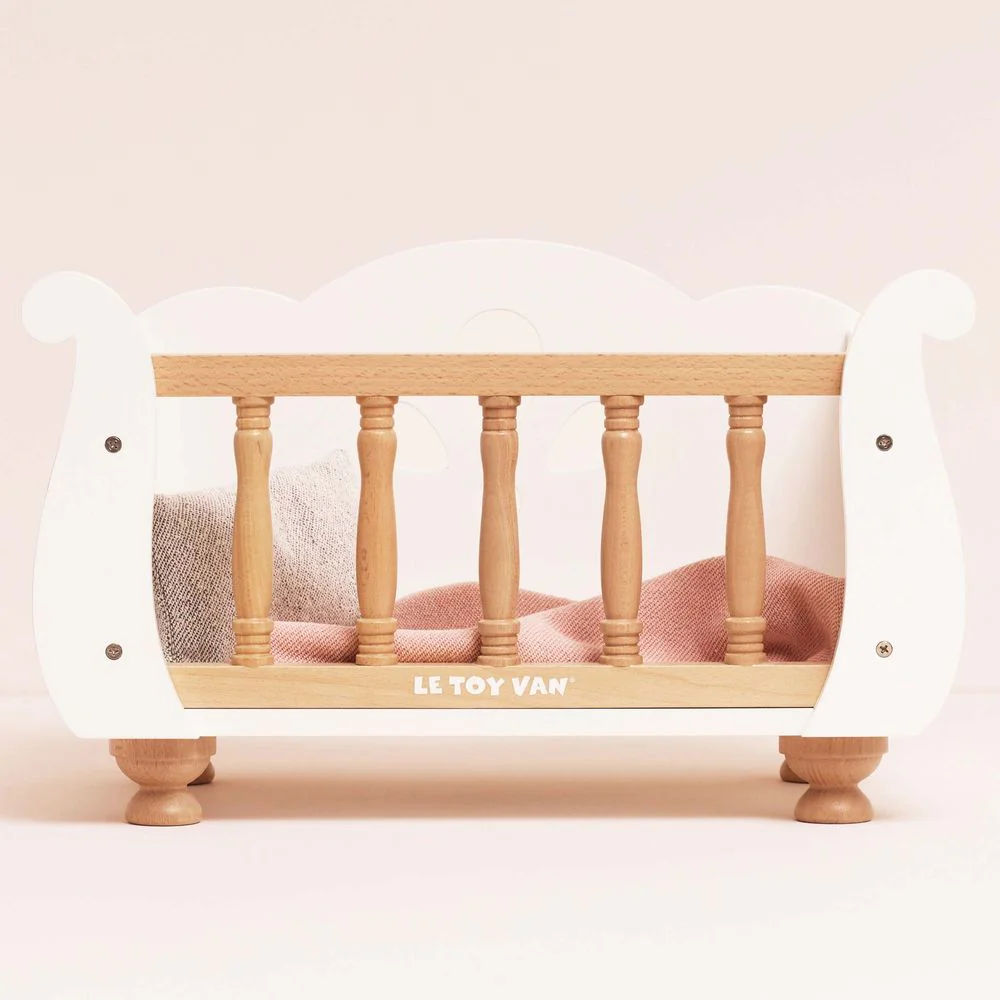 Dolls Wooden Cot - Image 3