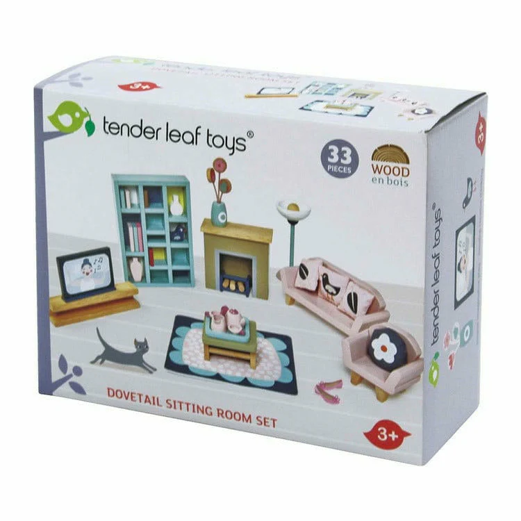 Dollhouse Sitting Room Furniture - Image 2