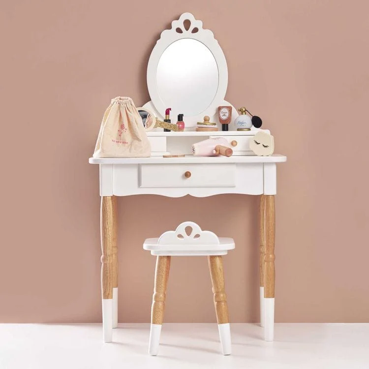 Dressing-up Vanity Table & Stool - Image 4
