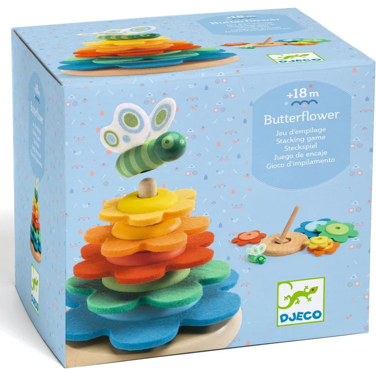 EL: Butterflower Stacking Toy - Image 3