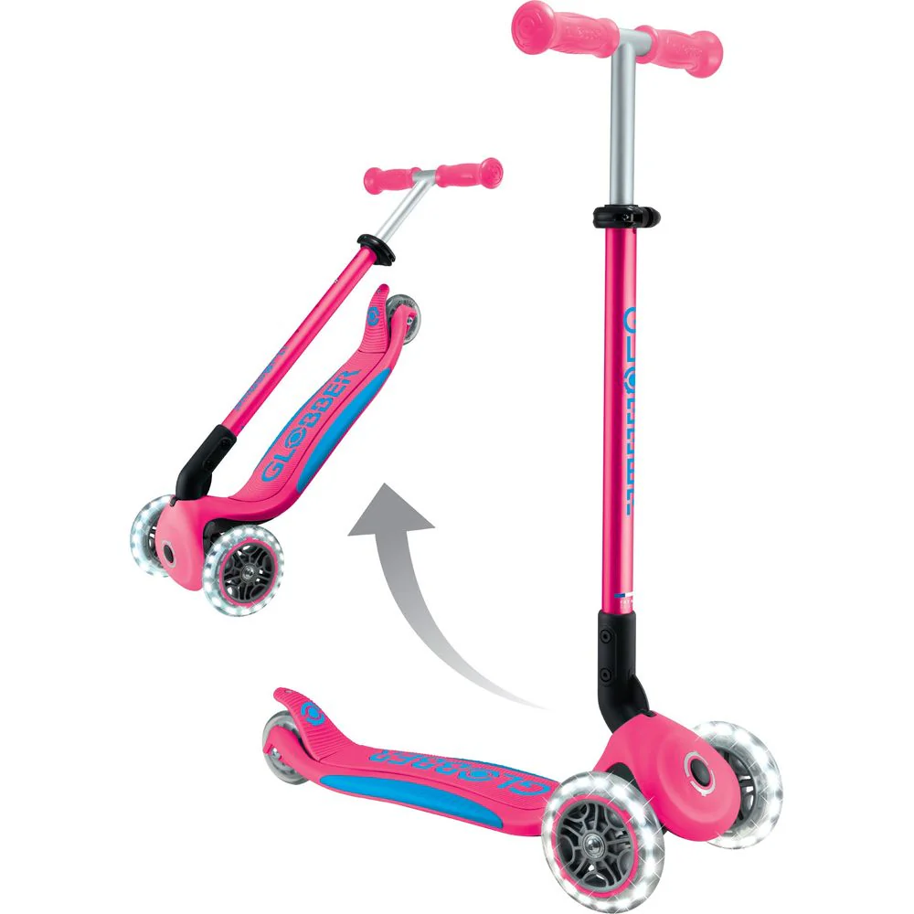 Elite Lights Scooter - Fuchsia - Image 3