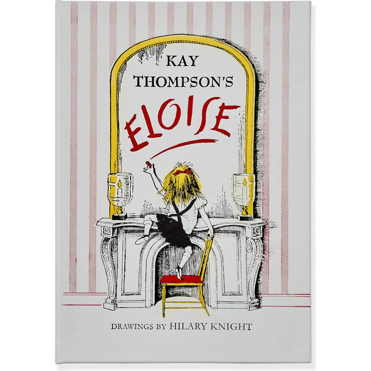 Eloise Book in White Bonded Leather