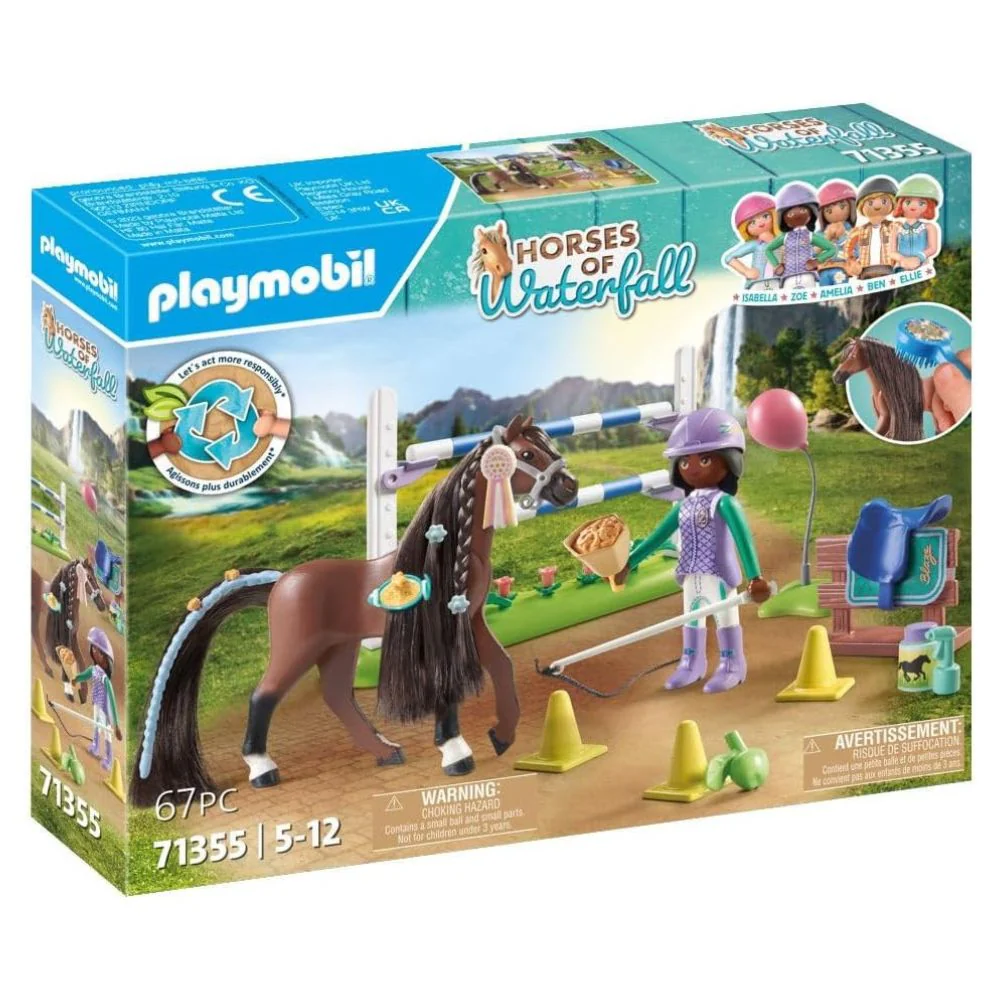 Equestrian Jumping Arena with Zoe and Blaze Playset - Image 8