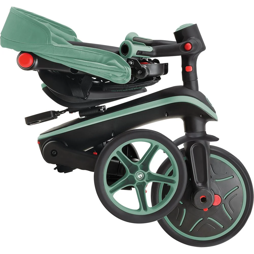 Explorer Foldable Trike 4 in 1 - Olive - Image 8