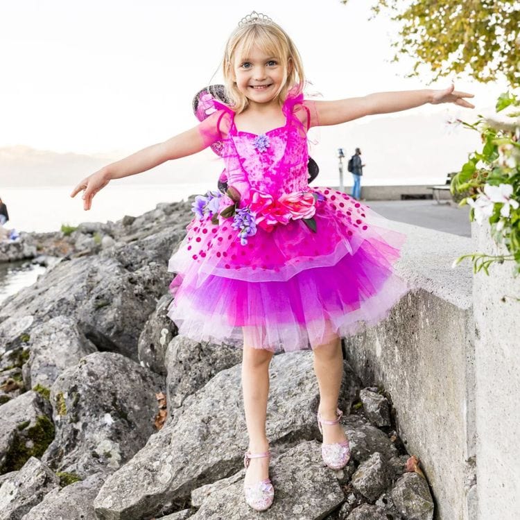 Fairy Blooms Deluxe Dress & Wings - Size 3-4 Years - Image 2