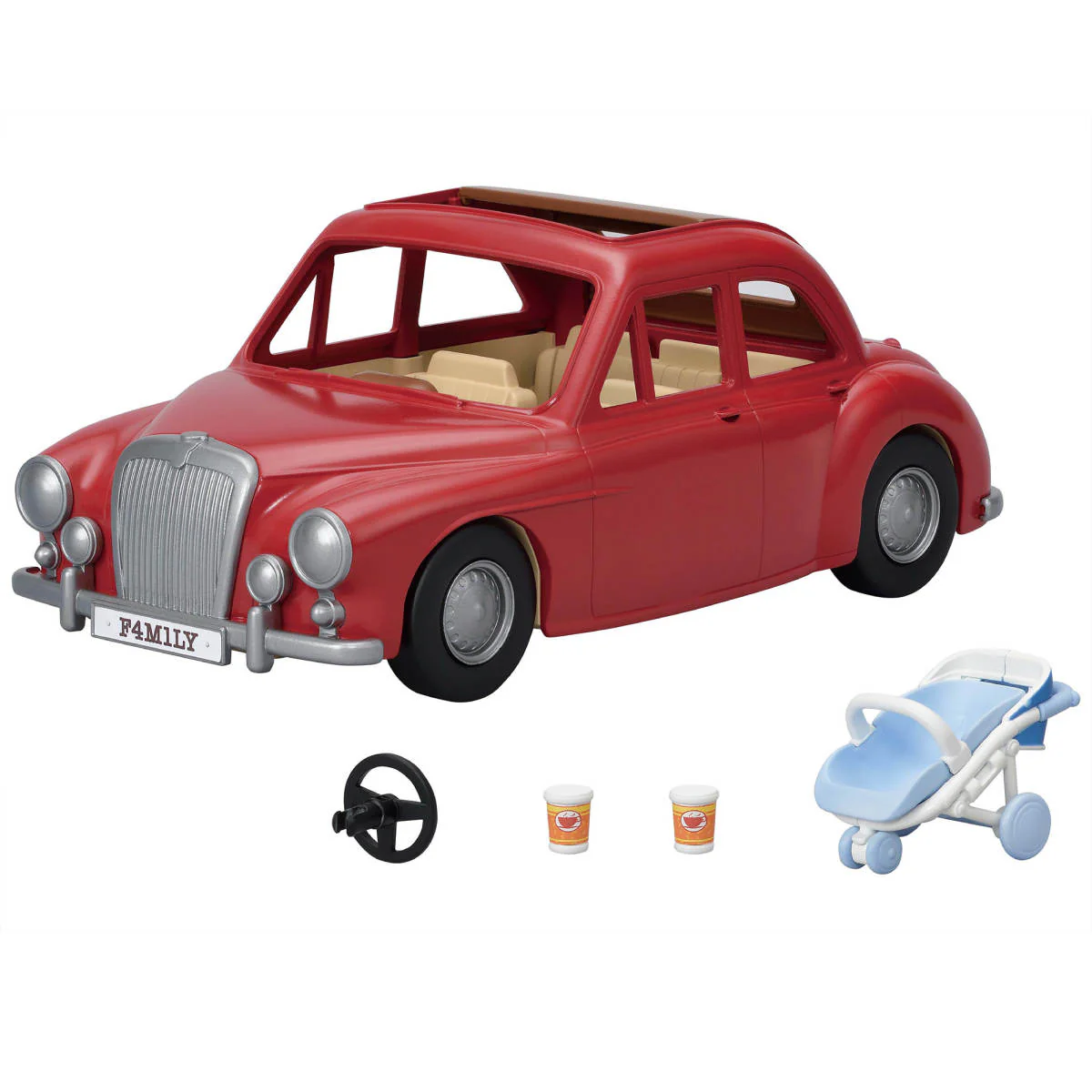 Calico Critters Family Cruising Car