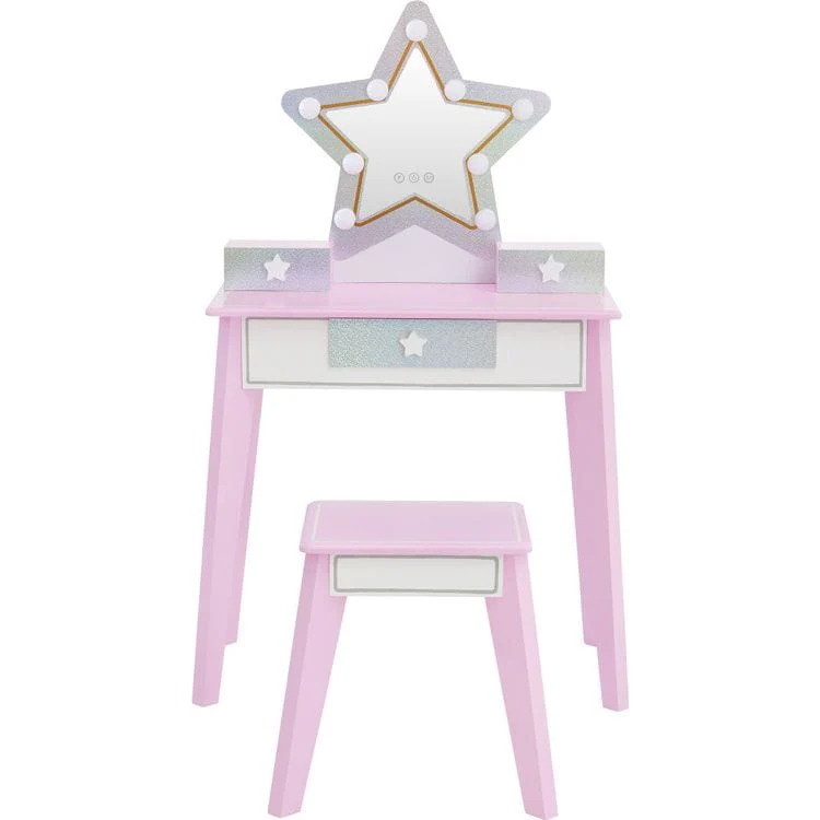 Fantasy Fields Little Princess Star Vanity with LED Mirror - Image 2
