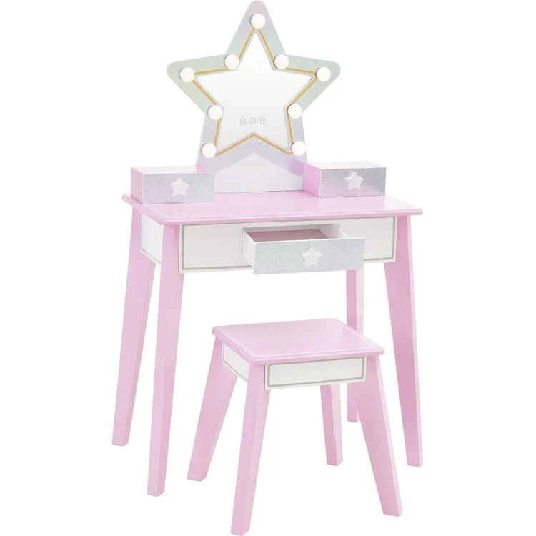 Fantasy Fields Little Princess Star Vanity with LED Mirror - Image 5