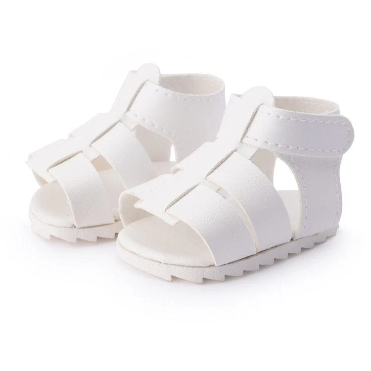 My FAO Doll White Sandals