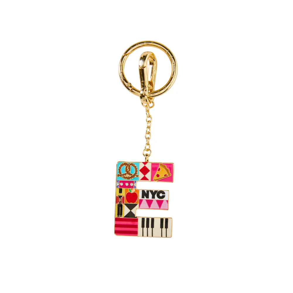 FAO Initial Keychain - E