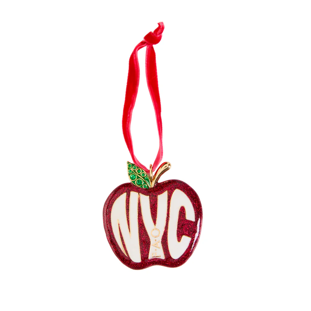 FAO NYC Apple Ornament