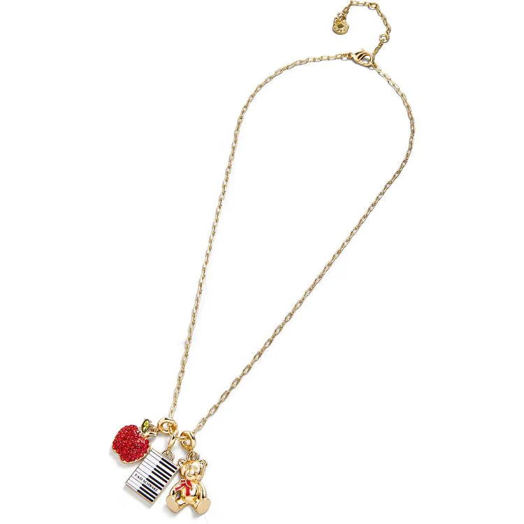 FAO Schwarz Red Pouch with Jewelry Set - Image 2