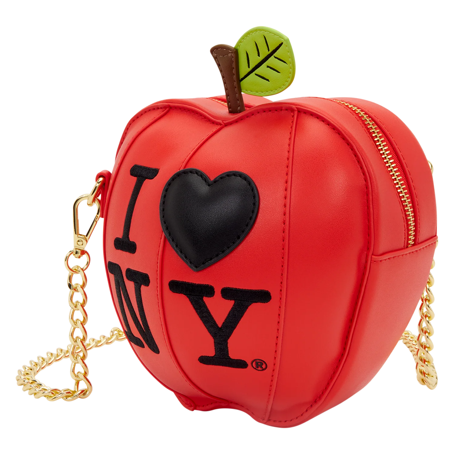 I Heart NY Apple Crossbody Purse - Image 4