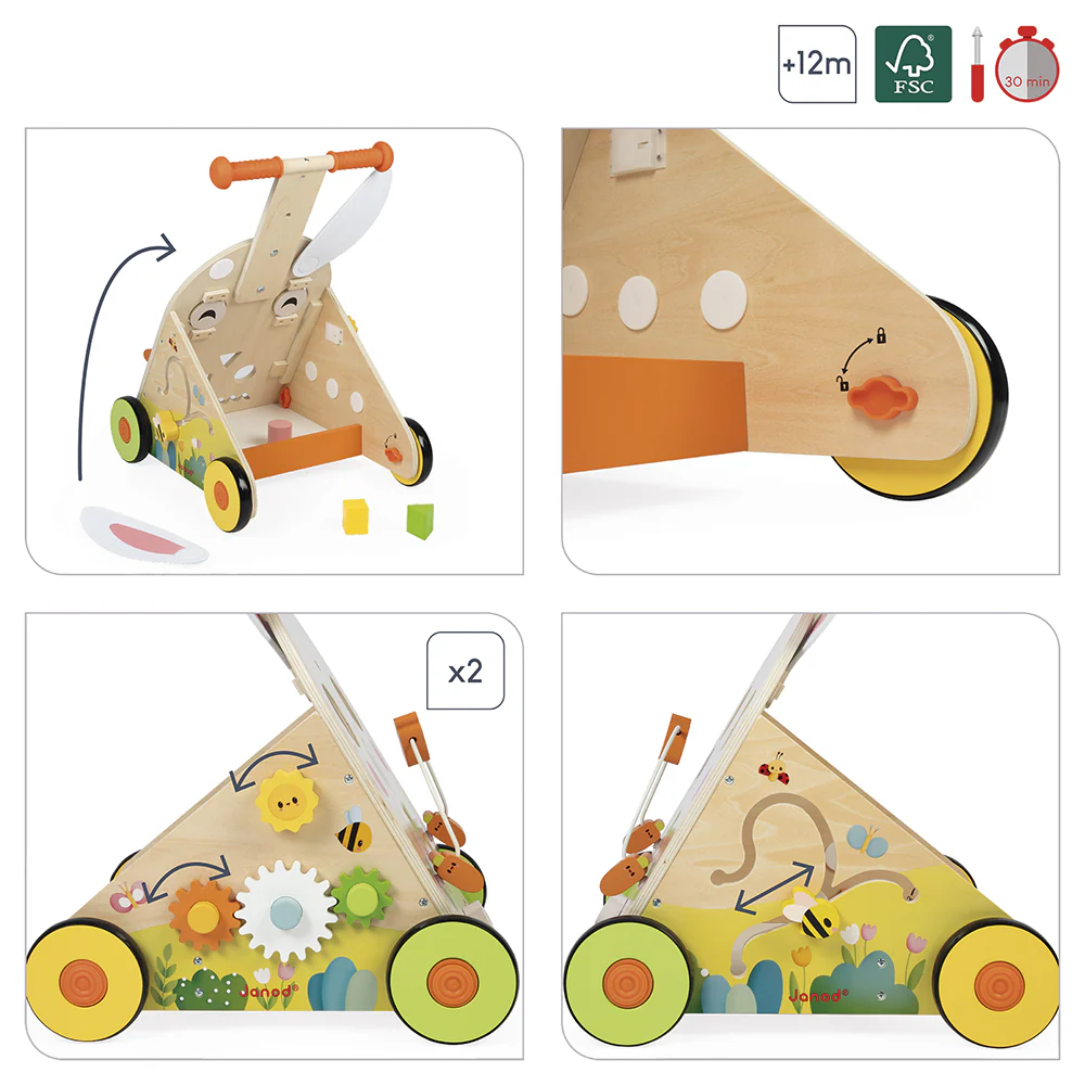 Farm Multi-Activity Baby Walker - Image 7