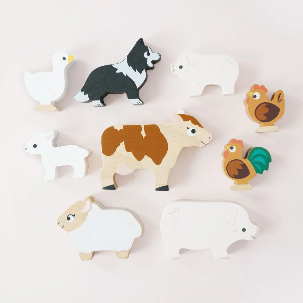 Farmyard Stacking Animals & Bag - Image 8