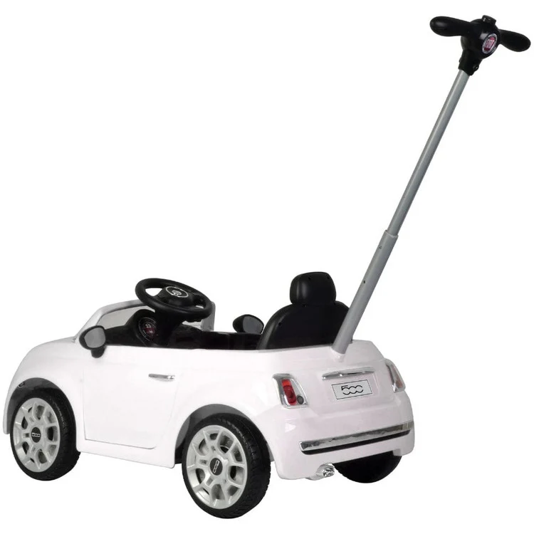 Fiat Push Car - White - Image 5