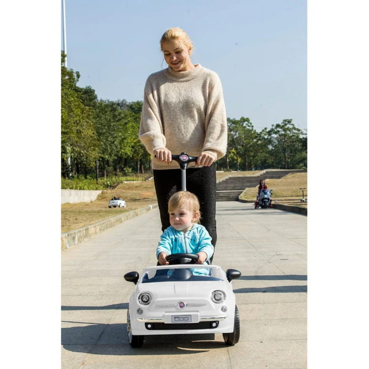 Fiat Push Car - White - Image 8